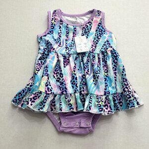 NWT Pete + Lucy Baby Girl's Ruffled Romper